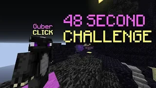 Minecraft Hypixel Skyblock End race in less than 48 seconds without /spawn