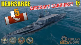 Kearsarge 5 Kills & 231k Damage | World of Warships Gameplay