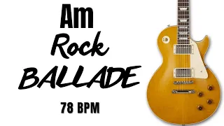 A Minor Rock Ballade Backing Track