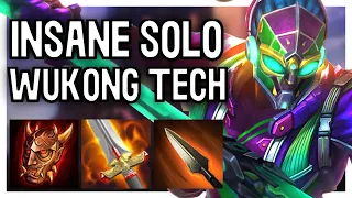 I DO SO MUCH DAMAGE WITH THIS BUILD - Sun Wukong Solo Ranked Conquest