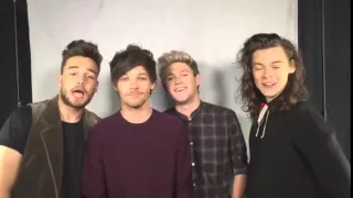 One Direction after rehearsing at the AMAs 2015