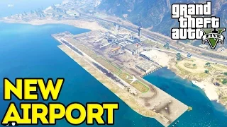 THE NEW AIRPORT FOR GTA 5?! GTA 5 Mods