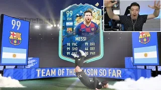 LIONEL MESSI TOTSSF DIN ULTIMATE TOTSSF GUARANTEED PACK !!! FIFA 20 PACK OPENING