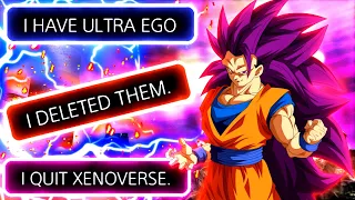 He Has MODDED ULTRA EGO. So I Used EVERY Version of Goku. He Then Deleted His Mods & Quit Xenoverse.