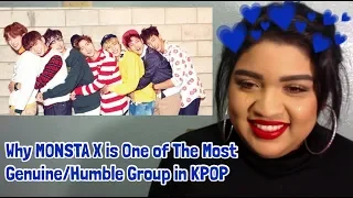 Why MONSTA X is One of The Most Genuine/Humble Group in KPOP * Reaction*