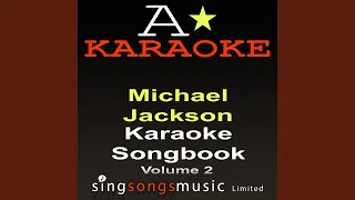 One More Chance (Originally Performed By Michael Jackson - Volume 2) (Karaoke Audio Version)