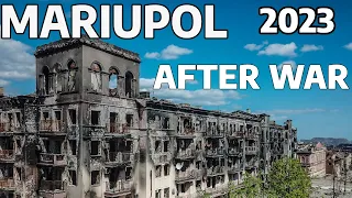 CENTER OF MARIUPOL AFTER WAR 2023