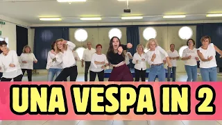 ORIETTA BERTI ft. FIORELLO - Una Vespa in 2 - COREOGRAFIA - Ballo di gruppo - animazione - DANCE