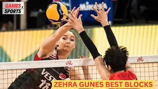 Zehra Gunes Best Middle Blocker in VNL