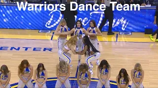 Warriors Dance Team (Golden State Warriors Dancers) - NBA Dancers - 12/15/2019 dance performance