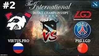 Virtus.Pro vs PSG.LGD #2 (BO3) The International 2019