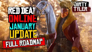 Red Dead Online January Update FULL Roadmap RDR2 Online Monthly Event