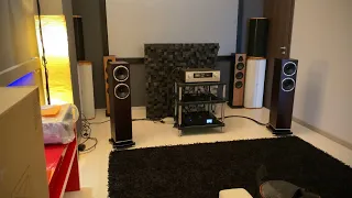 FYNE AUDIO F501 Loudspeakers [4Kᵁᴴᴰ] with Accuphase E-280