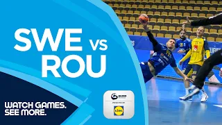 Highlights | Sweden vs Romania | Men´s EHF EURO 2022 Qualifiers