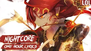 Nightcore - Legends Never Die (Lyrics) | 1 Hour