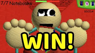 Incredible Baldi's Basics Win - 1st Prize pushes me to the exits