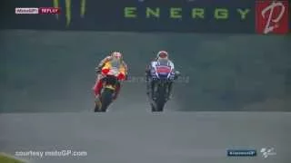 Pedrosa vs Rossi vs Lorenzo "MotoGP Motegi, Japan 2015"