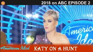 Katy Perry On A Hunt for a Man &  She Has Hidden Talent American Idol 2018 Episode 2