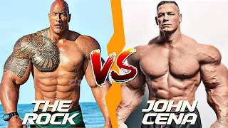 WWE The Rock vs John Cena Transformation 2023 | Who is better?