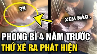 Thấy mẹ đem TÚI PHONG BÌ CƯỚI bán ve chai, con gái ngứa tay NGỒI XÉ THỬ và cái kết | Tin 3 Phút