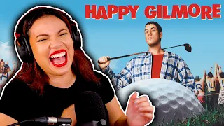 HAPPY GILMORE MOVIE REACTION *BEST ADAM SANDLER COMEDY!* ACTRESS REACTS