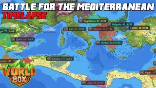 The battle for the Mediterranean Sea! [ WorldBox]