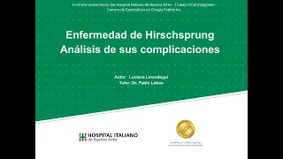 Enfermedad de Hirschsprung: análisis de sus complicaciones