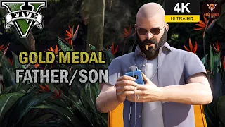 GTA V PC - Mission 4 - Father/Son [Gold Medal Guide - 4K 60fps]