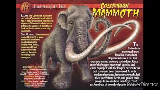 Columbian Mammoth sound effects