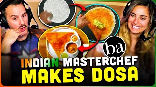 How an Indian Master Chef Makes Dosas, Idli & More Reaction! | Bon Appétit