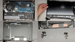 Lenovo IdeaPad 5 14ARE05 81YM Disassembly SSD Upgrade Battery LCD Screen Replacement Hinge Repair