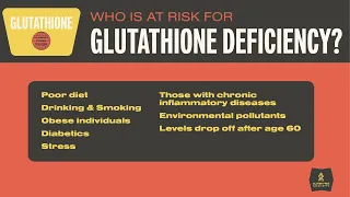 Glutathione Deficiency: Are You At Risk?