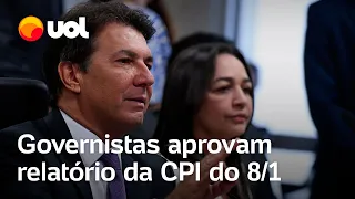 CPI do 8/1 aprova relatório que pede indiciamento de Bolsonaro e generais