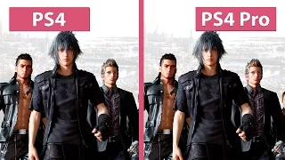 Final Fantasy XV – PS4 vs. PS4 Pro 1080p HIGH Mode Graphics Comparison