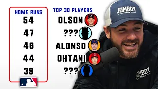 Can we name the every MLB Teams' Home Run Leader for the 2023 season?