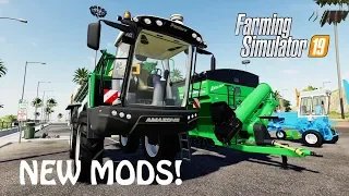 NEW MODS in Farming Simulator 2019 | BRAND NEW FERTILIZER AND OLD SCHOOL MACHINERY | PS4 | Xbox One