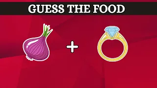 GUESS the FOOD by EMOJI 🤔 Emoji Quiz - Easy Medium Hard | GuessUS