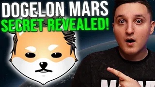 Massive Dogelon Mars Secret Revealed ! Price Pump Coming !?