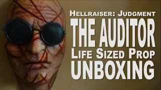 Hellraiser: Judgment - THE AUDITOR Wall Hanger REPLICA Prop Bust Unboxing