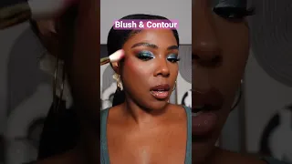 Blush 💕 & contour placement #makeupforbeginners #makeupshorts #blush #contour