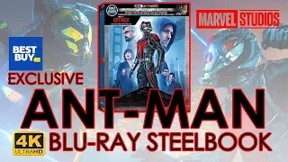 Ant-Man (2015) 4K Ultra HD Blu-ray Steelbook Unboxing | Best Buy Exclusive (4K Video)