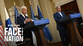 President Biden, Finnish President Sauli Niinistö speak in Helsinki | full video