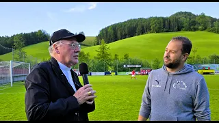 Fußballländerspiel Ungarn gegen Österreich in  Opponitz -  Das Rundherum