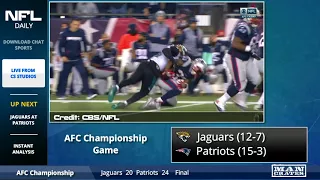 New England Patriots vs. Jacksonville Jaguars AFC Championship Highlights