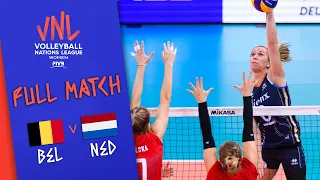 Belgium 🆚 Netherlands - Full Match | Women’s Volleyball Nations League 2019