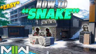 Easiest Guide to "Snaking" in Modern Warfare 2! "How to Snake in MW2" EXPLAINED! Easy Tutorial!