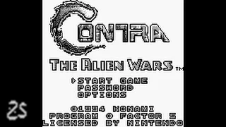 Contra: The Alien Wars (Game Boy) playthrough