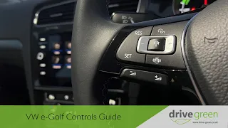 VW e Golf Media Centre and Controls Guide
