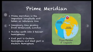 Prime Meridian and International Date Line