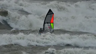 STORMCHASE 40 KNOTS Windsurfing Wijk aan Zee  - Netherlands